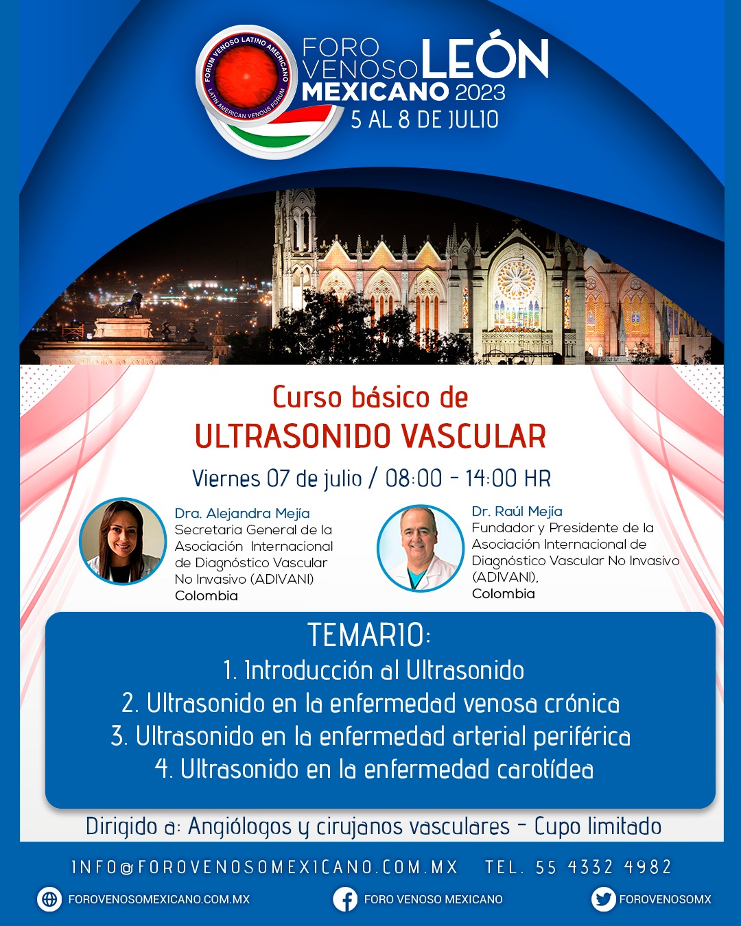 Curso básico de Ultrasonido Vascular
