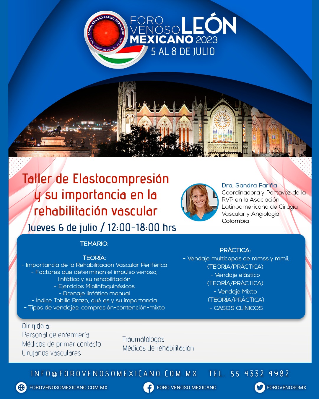 Taller de Elastocompresión y su importancia en la rehabilitación vascular